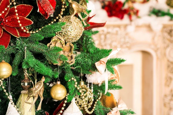 圣诞假期枞树 免版税图库图片