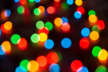 Noel ışıkları arka planı