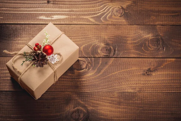 Christmas holiday gift — Stock Photo, Image