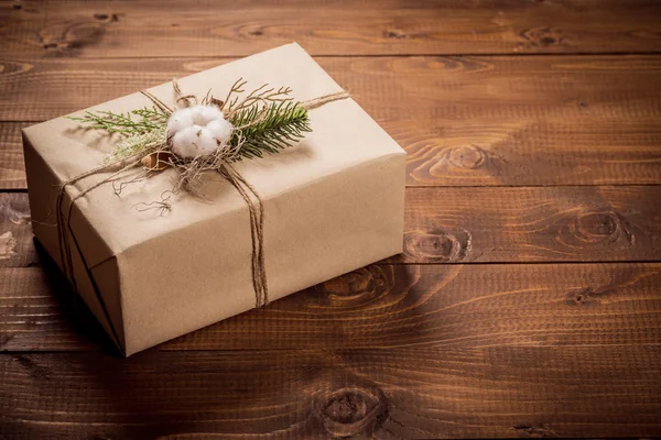 Christmas holiday gift — Stock Photo, Image