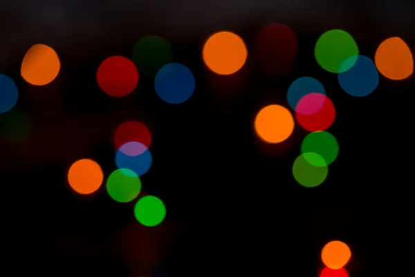 Fondo luces de Navidad — Foto de Stock