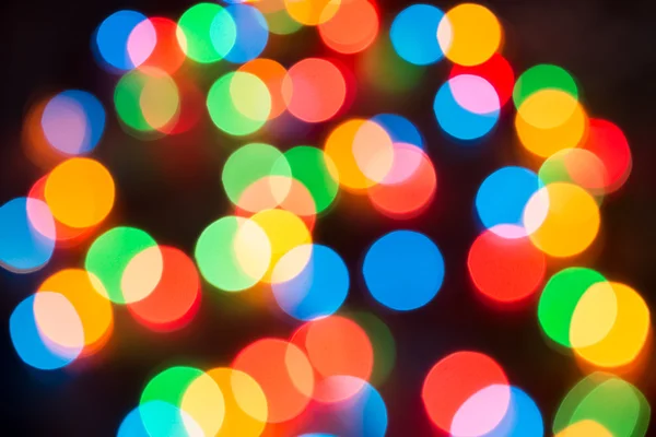 Christmas lights background — Stock Photo, Image