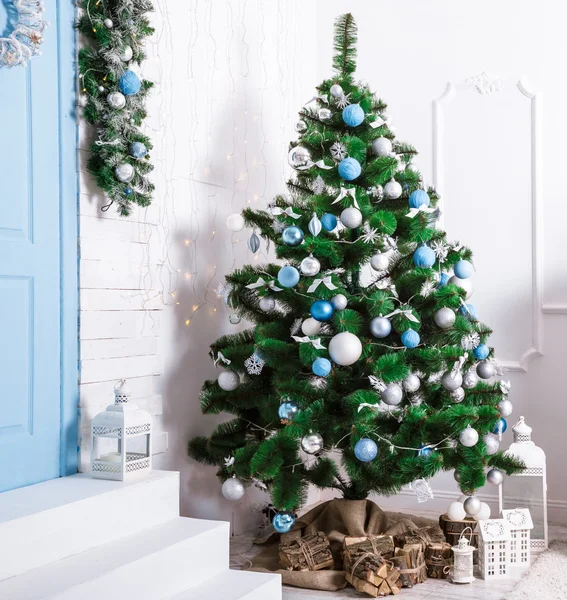 Decoraciones del árbol de Navidad — Foto de Stock