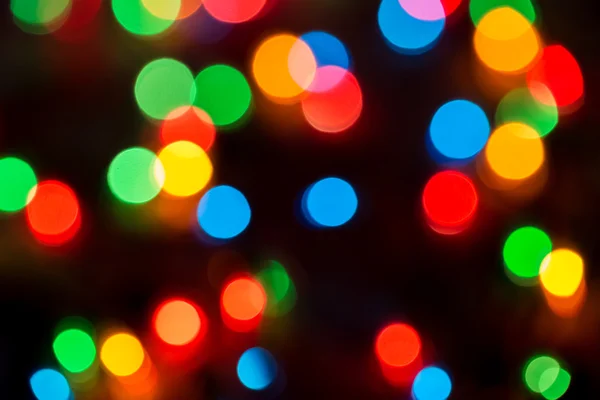 Noel ışıkları arka planı — Stok fotoğraf
