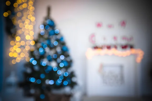 Natal luzes decoração — Fotografia de Stock