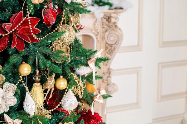 Decoraciones del árbol de Navidad — Foto de Stock