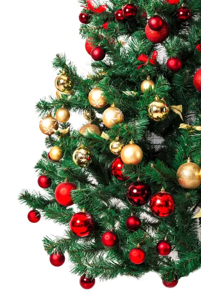 Weihnachtsbaumkugeln Stockbild