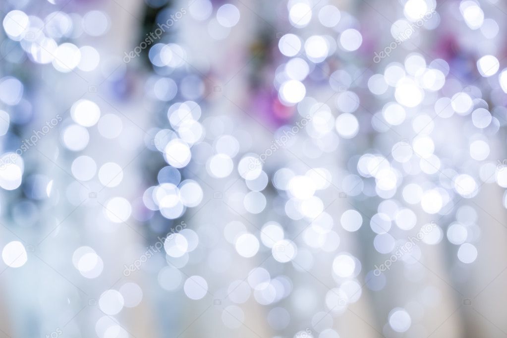 Defocused Christmas Lights