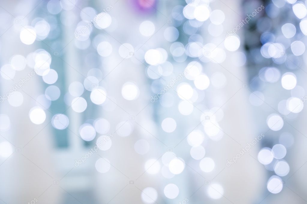 Defocused Christmas Lights