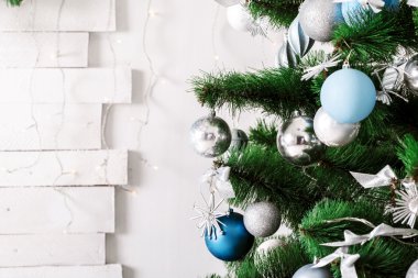 Noel tatil köknar ağacı