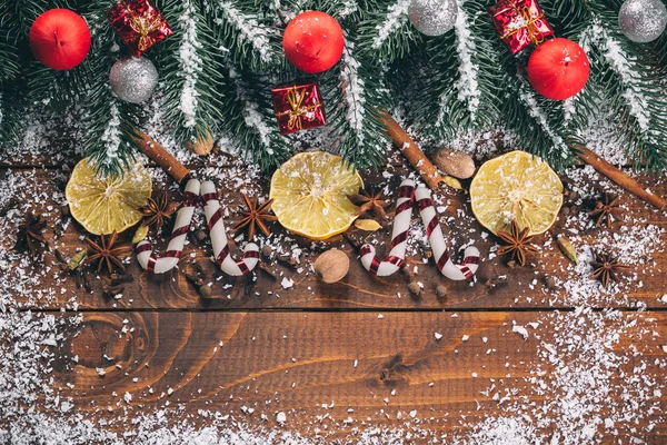 Hermosas decoraciones de Navidad — Foto de Stock