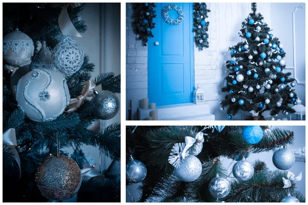 Weihnachts-Collage — Stockfoto