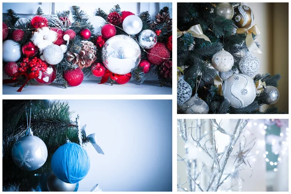 Weihnachts-Collage — Stockfoto