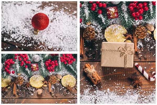 Collage navideño —  Fotos de Stock