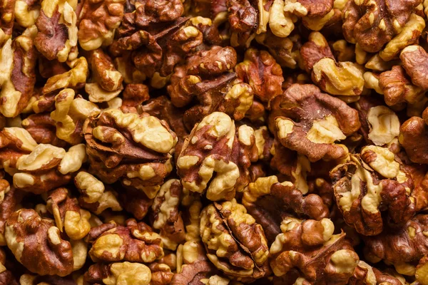Zralé Big loupané vlašské ořechy — Stock fotografie