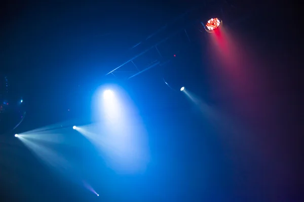 Kleurrijke Concert lichtshow — Stockfoto