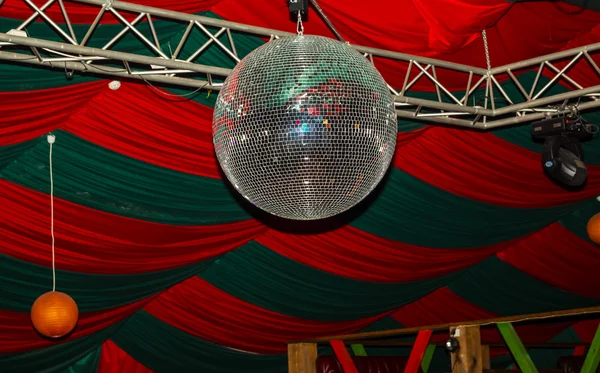 Glanzende Disco bal decoratie — Stockfoto