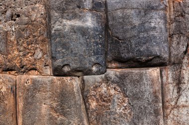 eski bir duvar taşları