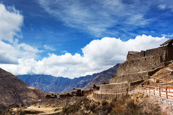 Старая крепость инков — стоковое фото