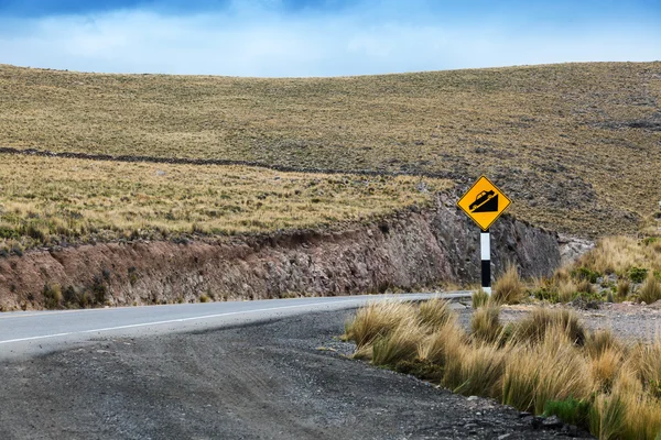 Vue du panneau routier — Photo