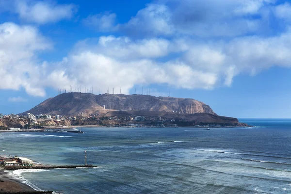 利马海岸的视图 — 图库照片