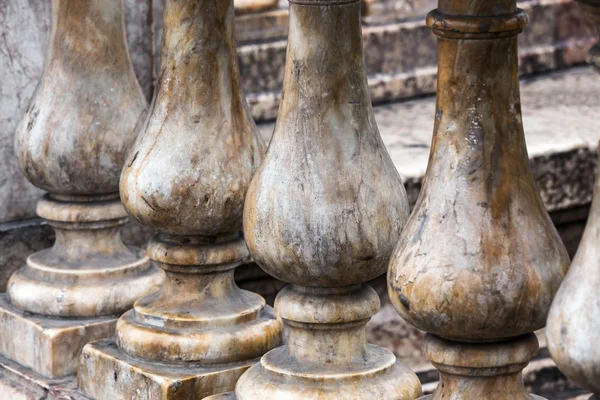 Marble and beautiful fence — Stock Photo, Image