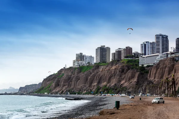 Vista del surf sull'oceano — Foto Stock