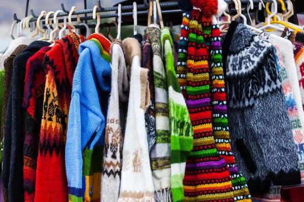 Suéteres de lana de alpaca —  Fotos de Stock