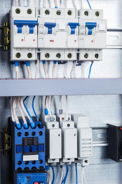 Close-up of electrical wiring — Stock Photo, Image