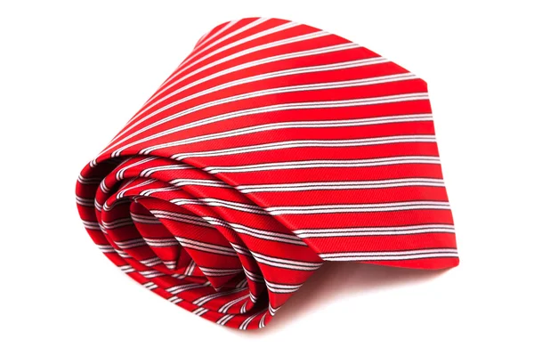 Vermelho, gravata escarlate — Fotografia de Stock
