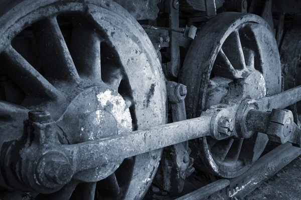 Une roue rouillée — Photo