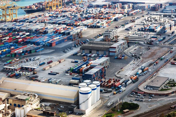 Modern seaport — Stock Photo, Image