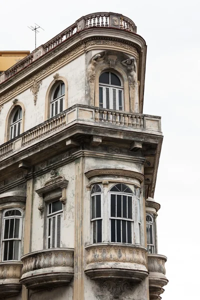 Balcony of old building — Stock Photo, Image