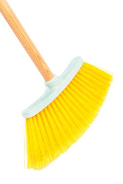 Modern sarı fırça yere