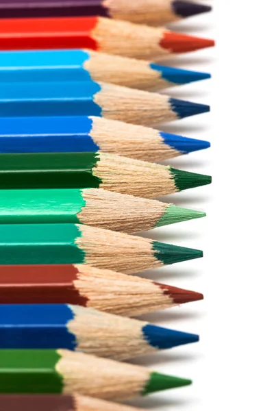 Beautiful colored pencils — Stock Photo, Image