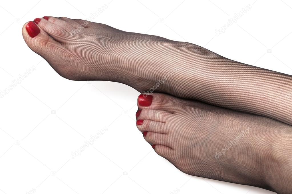 Nylon Feet Pic
