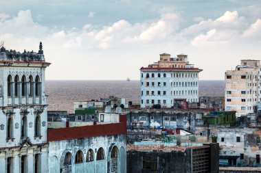 Havana binalar ve deniz