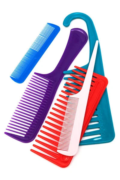 Set of modern combs — Stock Photo, Image