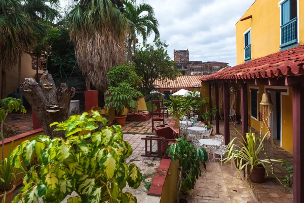 Beautiful old patio — Stock Photo, Image