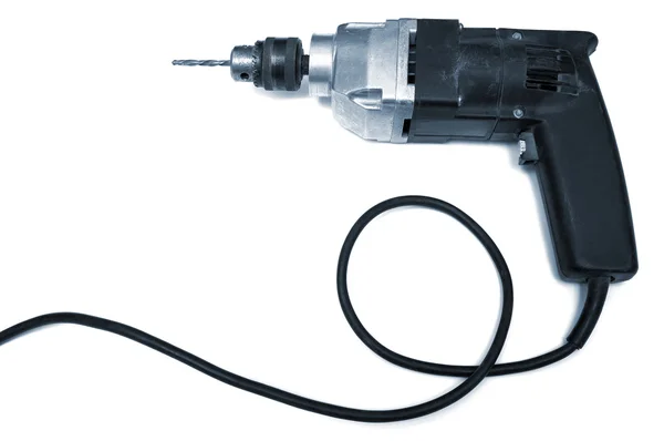 Old electric drill — Stock Photo, Image