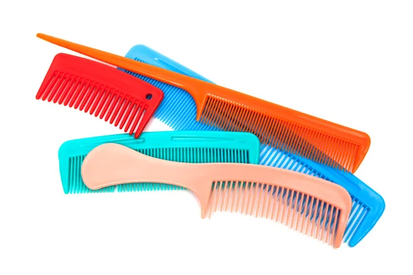 Modern plastic  combs — Stock Photo, Image