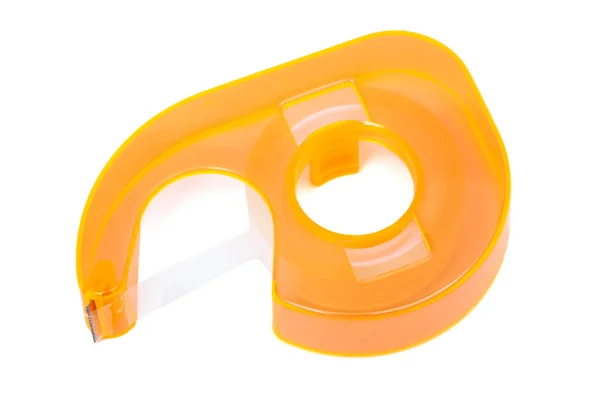 Adhesive tape in oranje vak — Stockfoto