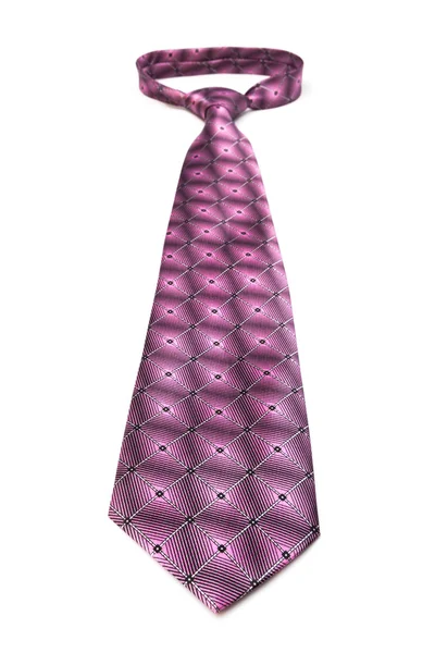 Modern pink tie — Stock Photo, Image