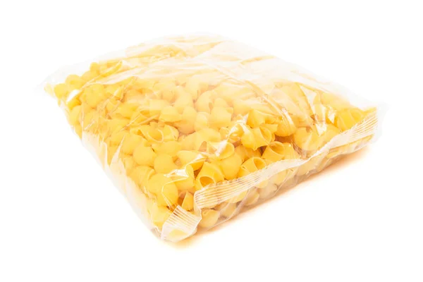 Pasta in cellophane package — Stock fotografie