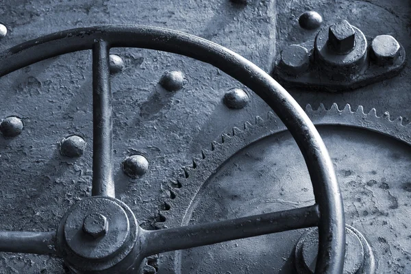 Old mechanism with gear — Stock Photo, Image