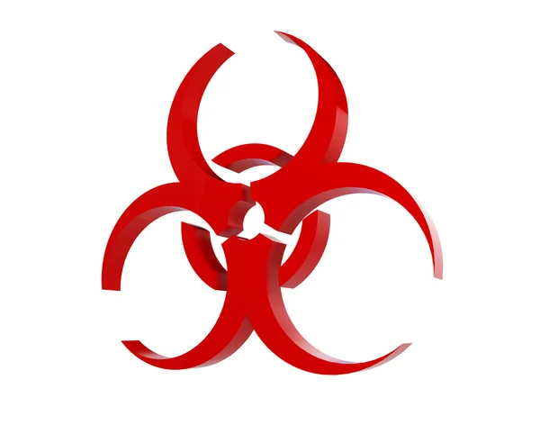 Logo du virus sur fond blanc — Photo