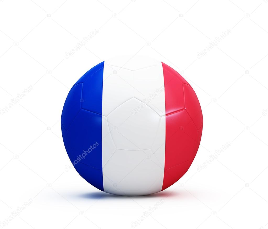 soccer ball french flag