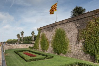 Barcelona'da Montjuic Kalesi