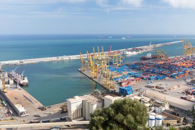 Barcelona liman görünüm