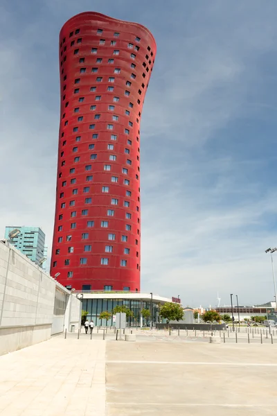 Barcelona, İspanya - 25 Ağustos 2014: Otel Porta Fira — Stok fotoğraf